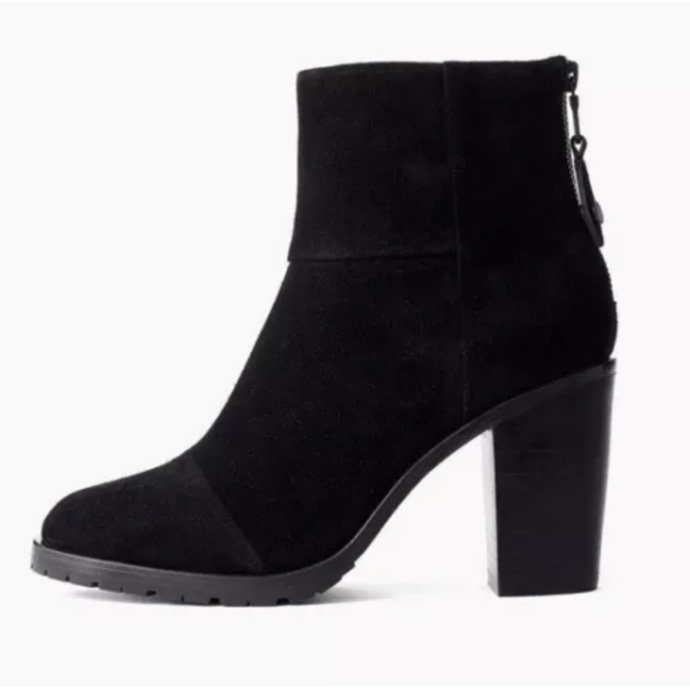 RAG & BONE NEWBURY 2.0 BLACK SUEDE CLASSIC  ANKLE BOOTIES BOOTS SZ 6.5  36.5 NEW - Picture 3 of 11